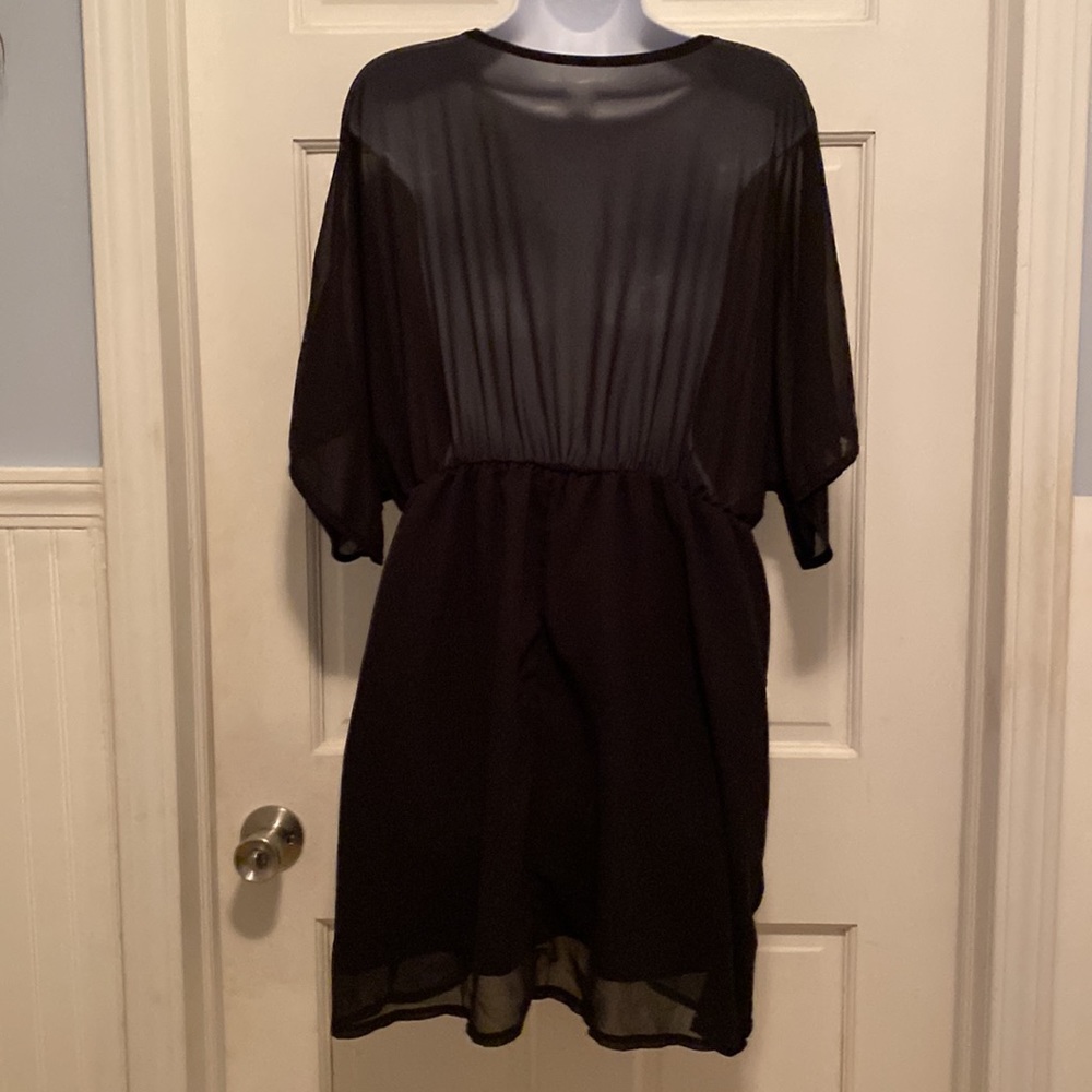 Shein Women's XL Black Swimsuit Cover up NWOT - Picture 3 of 5